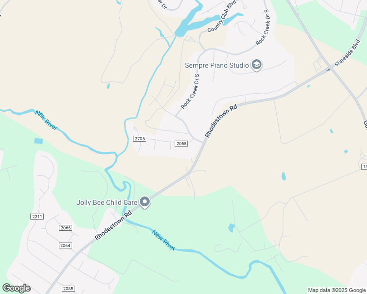 map of restaurants, bars, coffee shops, grocery stores, and more near 207 South River Drive in Jacksonville