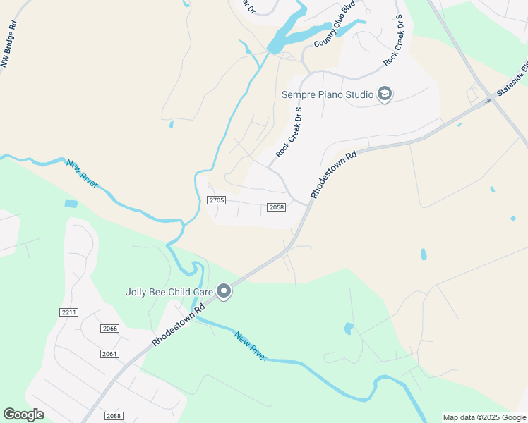 map of restaurants, bars, coffee shops, grocery stores, and more near 213 South River Drive in Jacksonville