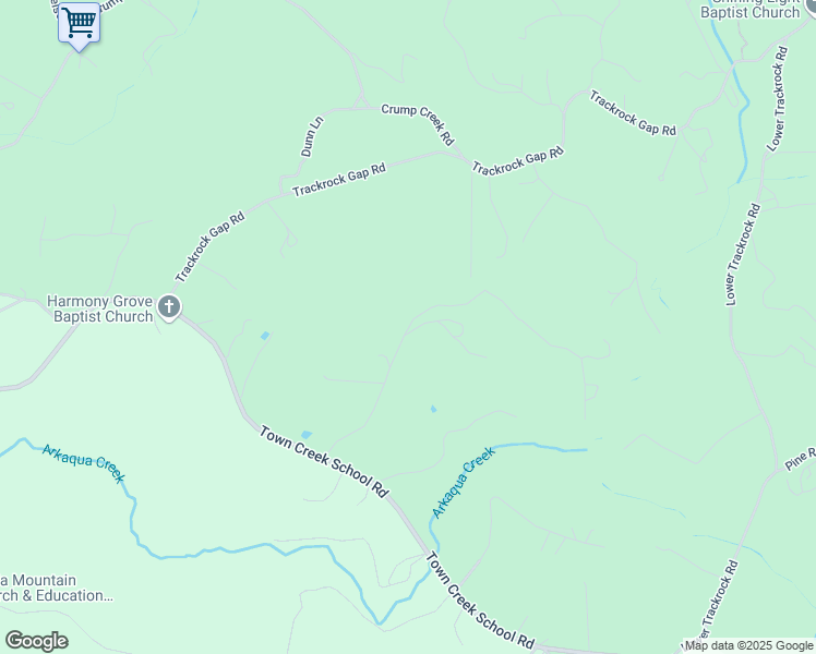 map of restaurants, bars, coffee shops, grocery stores, and more near 325 Honeysuckle Lane in Blairsville