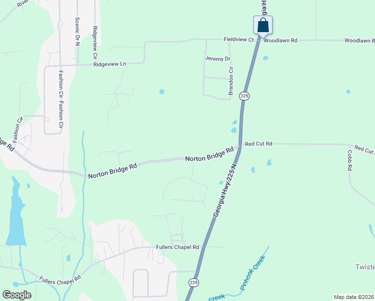map of restaurants, bars, coffee shops, grocery stores, and more near 217 Norton Bridge Road in Chatsworth