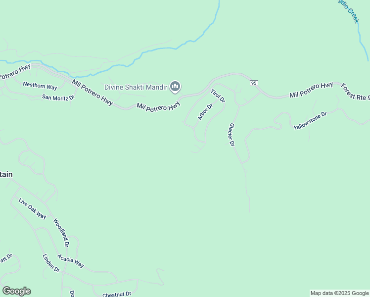 map of restaurants, bars, coffee shops, grocery stores, and more near 2204 Tirol Drive in Frazier Park