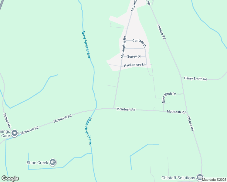 map of restaurants, bars, coffee shops, grocery stores, and more near 21000 McLaughlin Road in Laurinburg