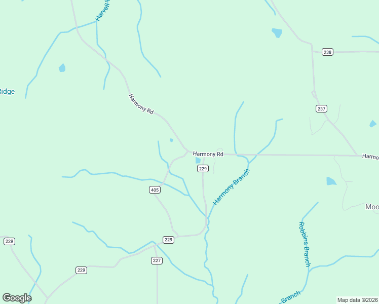 map of restaurants, bars, coffee shops, grocery stores, and more near 404-410 Harmony Road in Iuka