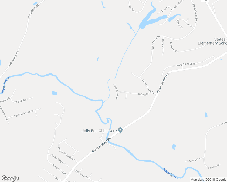 map of restaurants, bars, coffee shops, grocery stores, and more near 413 Falls Creek Court in Jacksonville