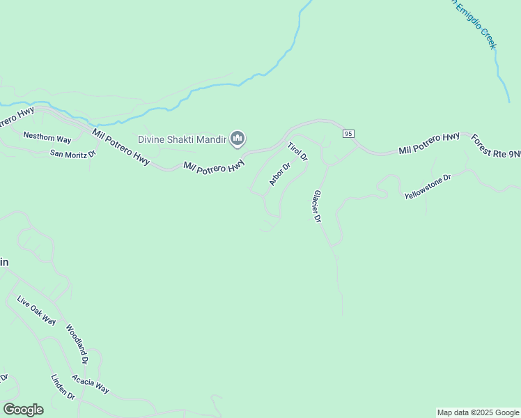 map of restaurants, bars, coffee shops, grocery stores, and more near 14708 Pinehurst Drive in Frazier Park