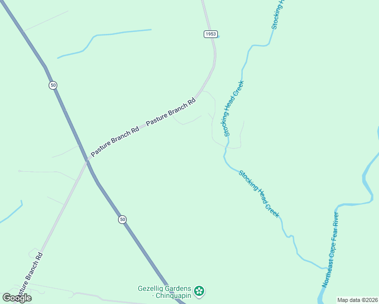 map of restaurants, bars, coffee shops, grocery stores, and more near 1953 B South in Rose Hill