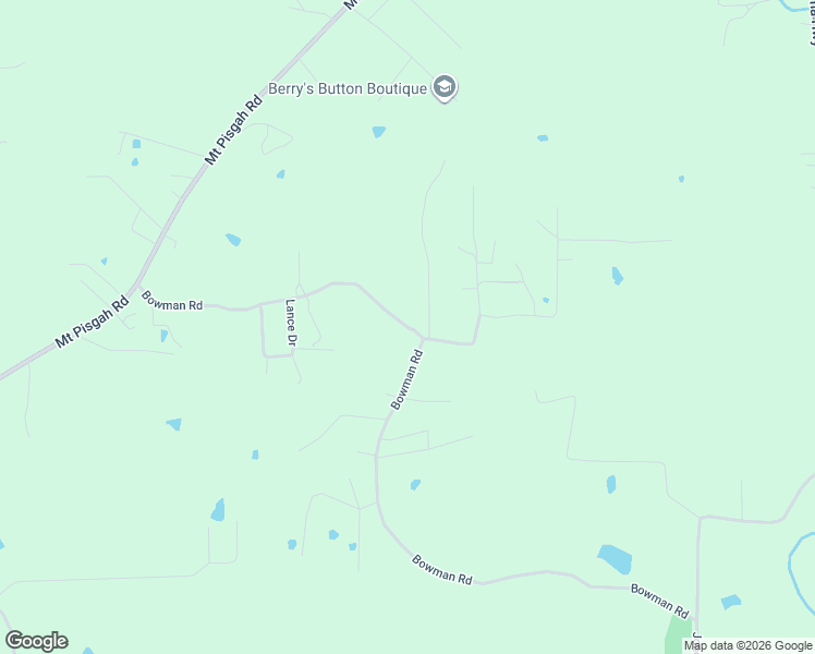 map of restaurants, bars, coffee shops, grocery stores, and more near 618 Bowman Road in Ringgold