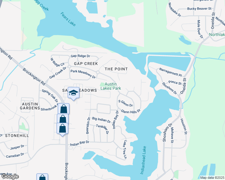map of restaurants, bars, coffee shops, grocery stores, and more near 2108 Gap Creek Drive in Sherwood