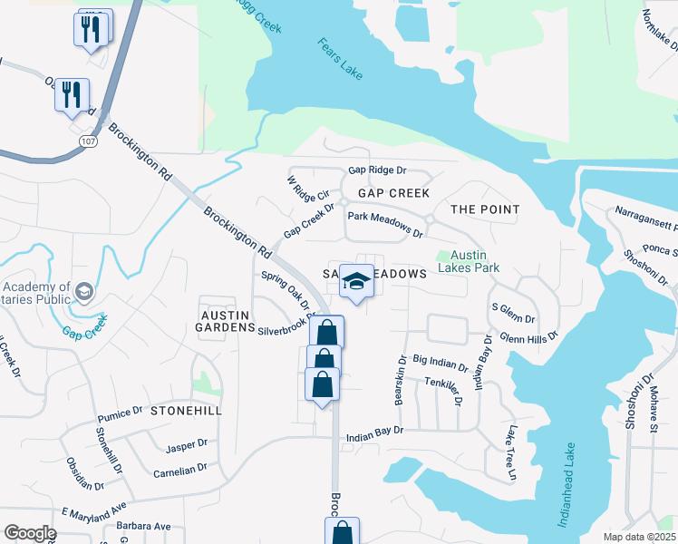 map of restaurants, bars, coffee shops, grocery stores, and more near 201 Teague Lane in Sherwood