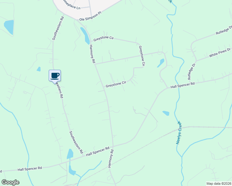 map of restaurants, bars, coffee shops, grocery stores, and more near 1900 Greystone Circle in Catawba