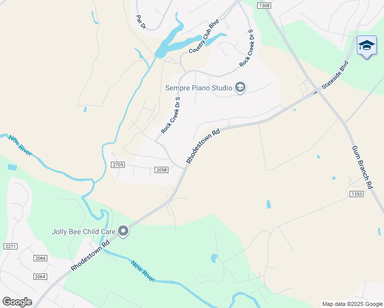 map of restaurants, bars, coffee shops, grocery stores, and more near 240 Rhodestown Road in Jacksonville