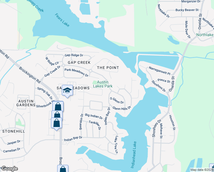 map of restaurants, bars, coffee shops, grocery stores, and more near 2108 Gap Creek Dr in Sherwood