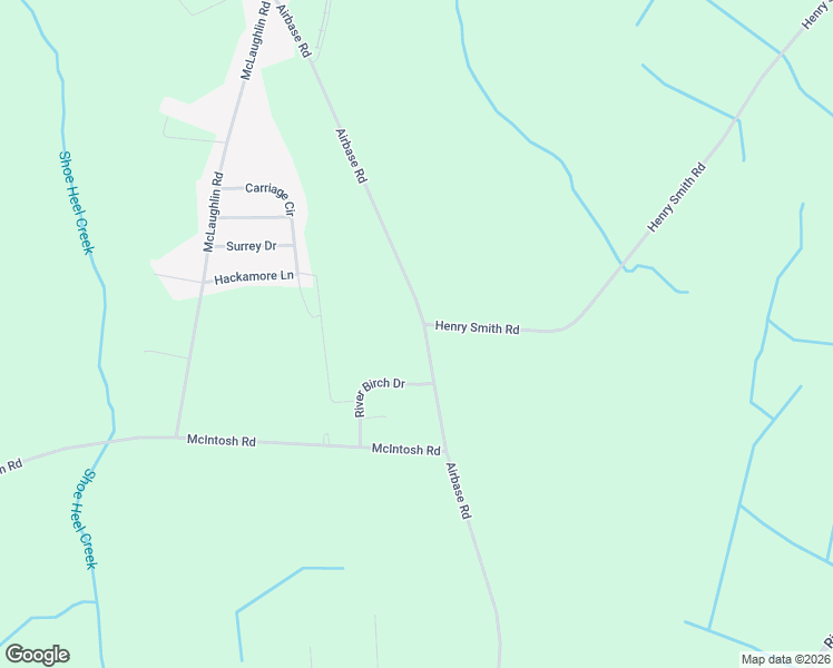 map of restaurants, bars, coffee shops, grocery stores, and more near 21140 Airbase Road in Wagram