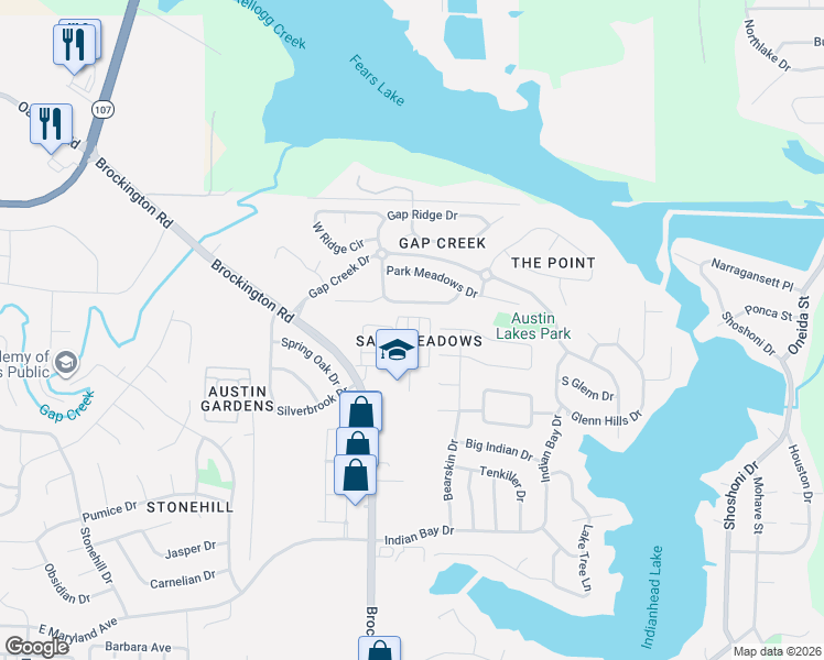 map of restaurants, bars, coffee shops, grocery stores, and more near 2125 Sage Meadows Circle in Sherwood