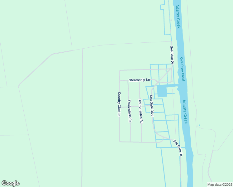 map of restaurants, bars, coffee shops, grocery stores, and more near 213 Country Club Lane in Newport