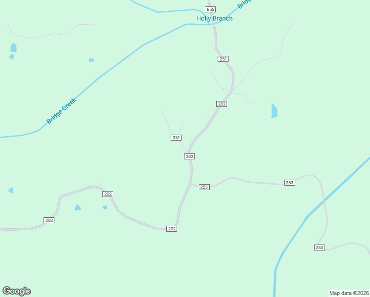 map of restaurants, bars, coffee shops, grocery stores, and more near 5469 County Road 202 in Tiplersville