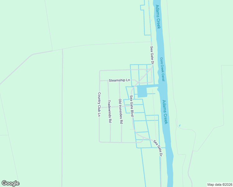 map of restaurants, bars, coffee shops, grocery stores, and more near 207 Old Ironsides Road in Newport