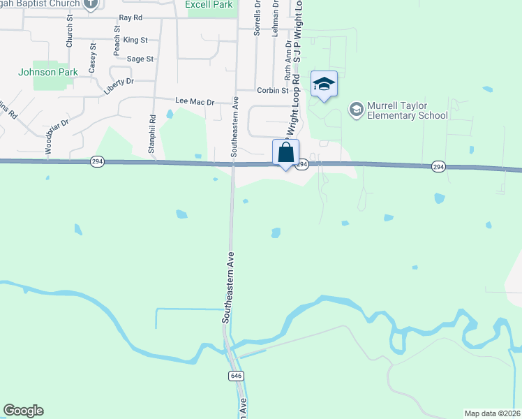 map of restaurants, bars, coffee shops, grocery stores, and more near 2003 Military Road in Jacksonville