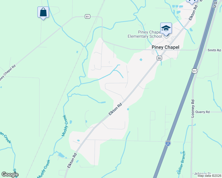 map of restaurants, bars, coffee shops, grocery stores, and more near 21261 Myrtlewood Drive in Athens