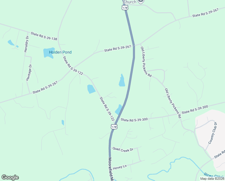 map of restaurants, bars, coffee shops, grocery stores, and more near 573 State Road S-39-122 in Liberty