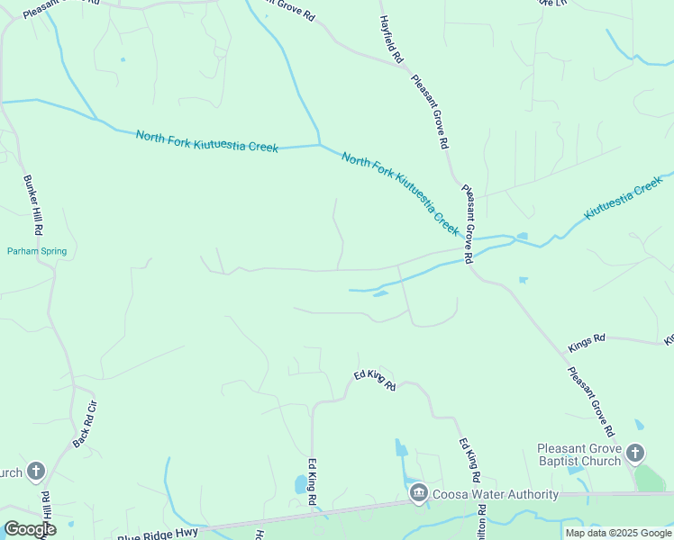 map of restaurants, bars, coffee shops, grocery stores, and more near 0 Nathaniels Way in Blairsville