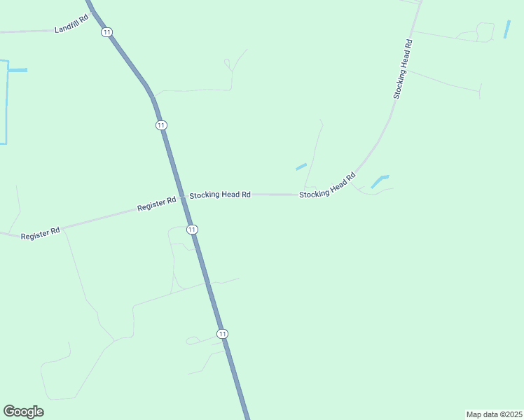 map of restaurants, bars, coffee shops, grocery stores, and more near 146 Stocking Head Road in Rose Hill