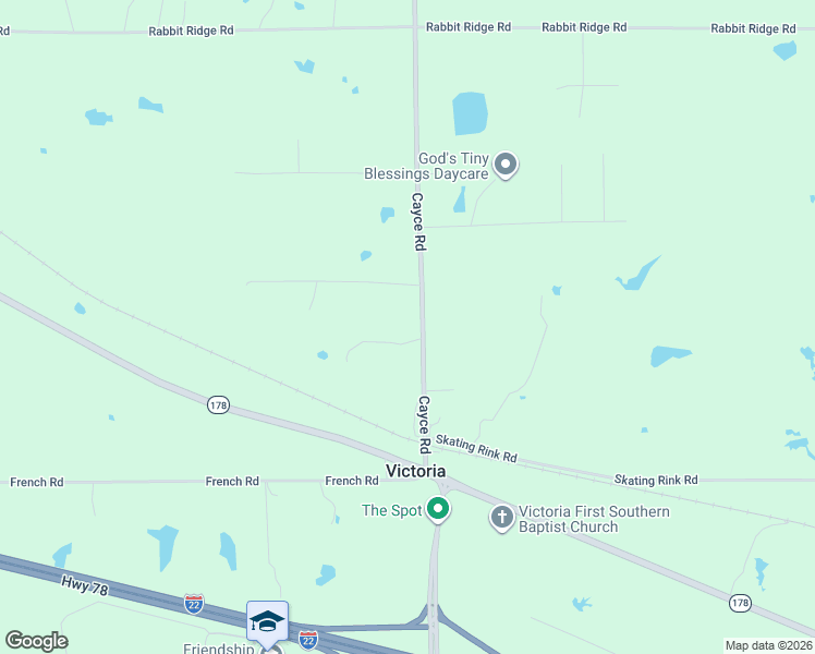 map of restaurants, bars, coffee shops, grocery stores, and more near 37 Douglas Road in Byhalia