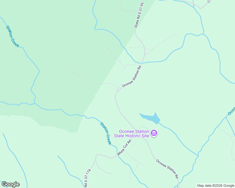 map of restaurants, bars, coffee shops, grocery stores, and more near 651 Oconee Station Road in Walhalla