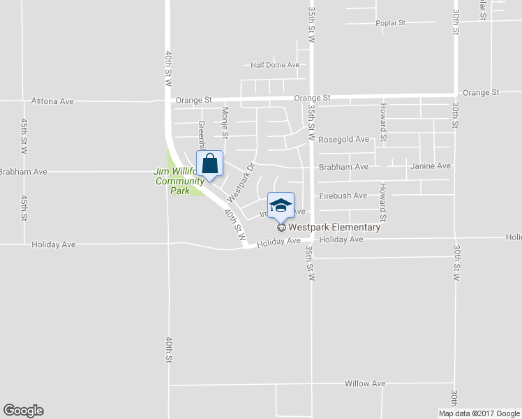 map of restaurants, bars, coffee shops, grocery stores, and more near 3641 Imperial Avenue in Rosamond