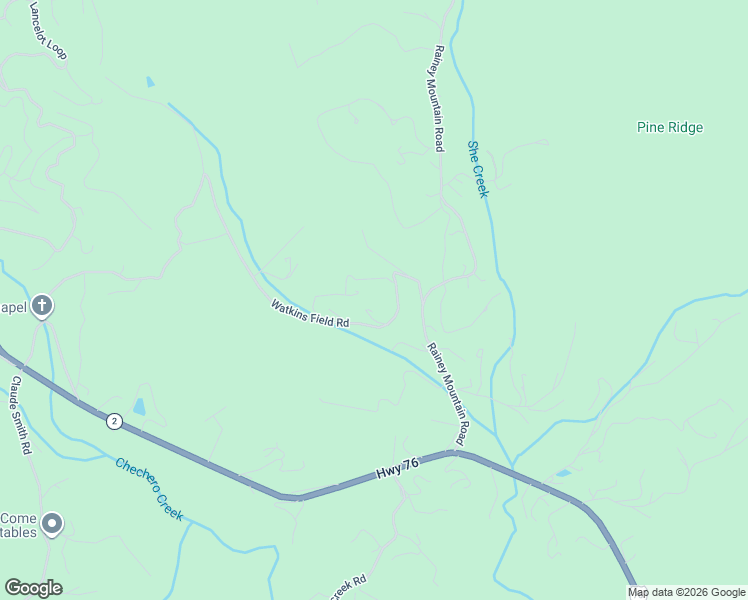 map of restaurants, bars, coffee shops, grocery stores, and more near 170 Gordon Lane in Clayton