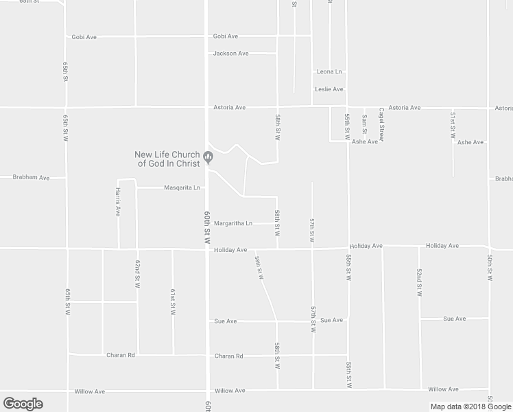 map of restaurants, bars, coffee shops, grocery stores, and more near 5818 Hidden Trail Road in Rosamond