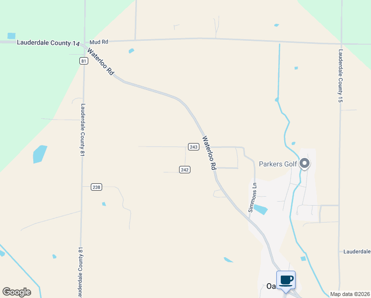 map of restaurants, bars, coffee shops, grocery stores, and more near 18 Lauderdale County 242 in Florence