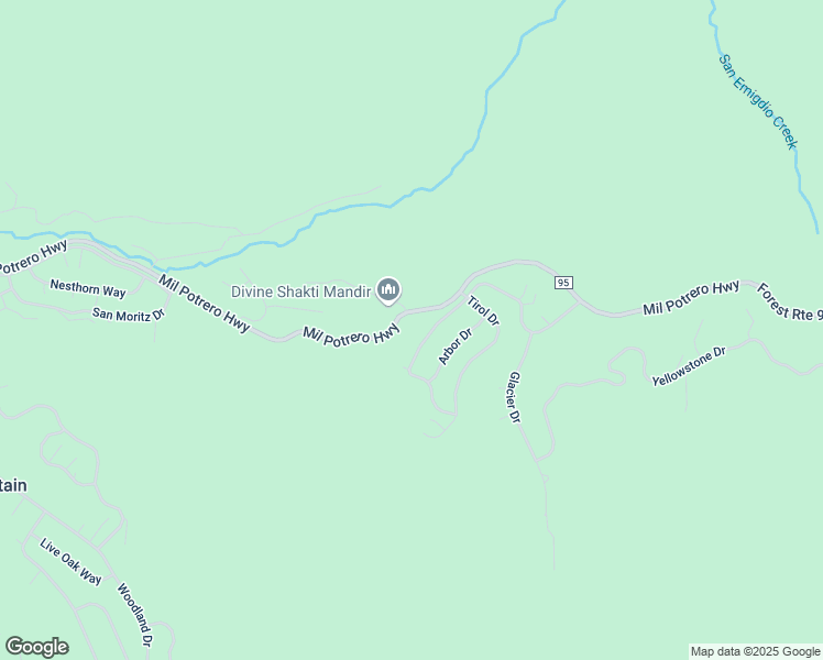 map of restaurants, bars, coffee shops, grocery stores, and more near 14713 Voltaire Drive in Frazier Park