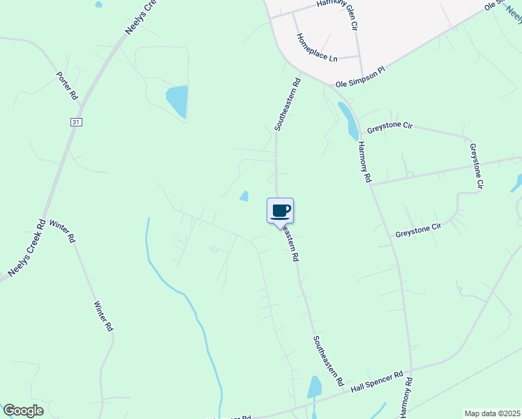 map of restaurants, bars, coffee shops, grocery stores, and more near 3340 Carrie Estates Road in Rock Hill