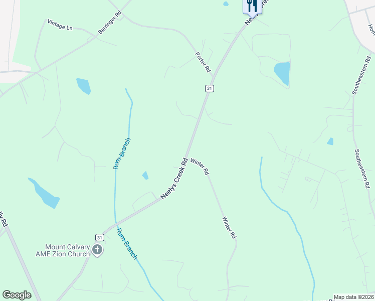 map of restaurants, bars, coffee shops, grocery stores, and more near 1657 Neelys Creek Road in Rock Hill