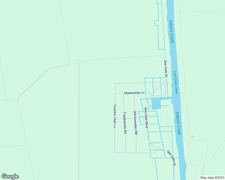map of restaurants, bars, coffee shops, grocery stores, and more near 301 Country Club Lane in Newport
