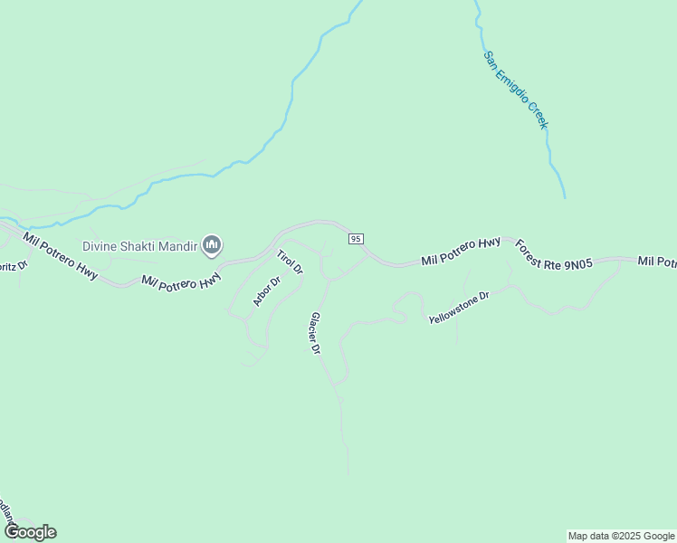 map of restaurants, bars, coffee shops, grocery stores, and more near 14329 Voltaire Drive in Frazier Park