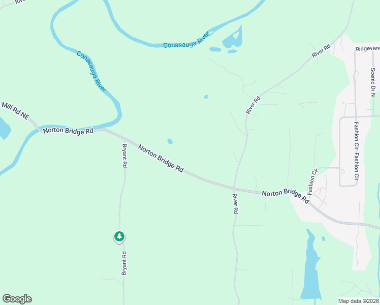 map of restaurants, bars, coffee shops, grocery stores, and more near 1697 Norton Bridge Road in Chatsworth