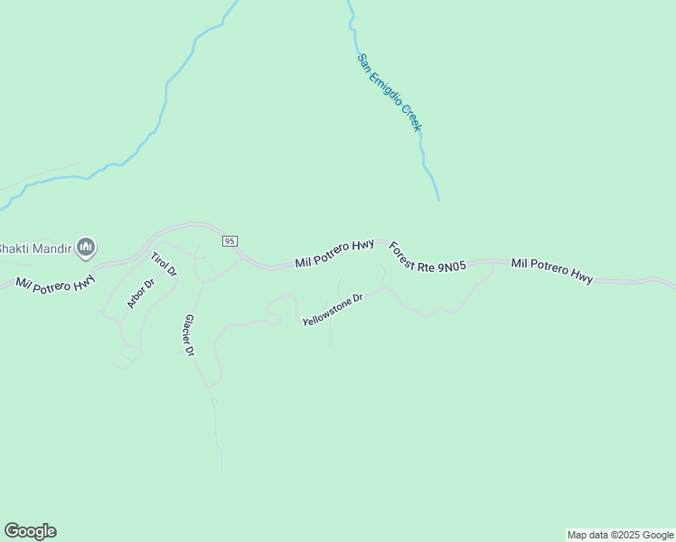 map of restaurants, bars, coffee shops, grocery stores, and more near 2721 Bryce Court in Frazier Park