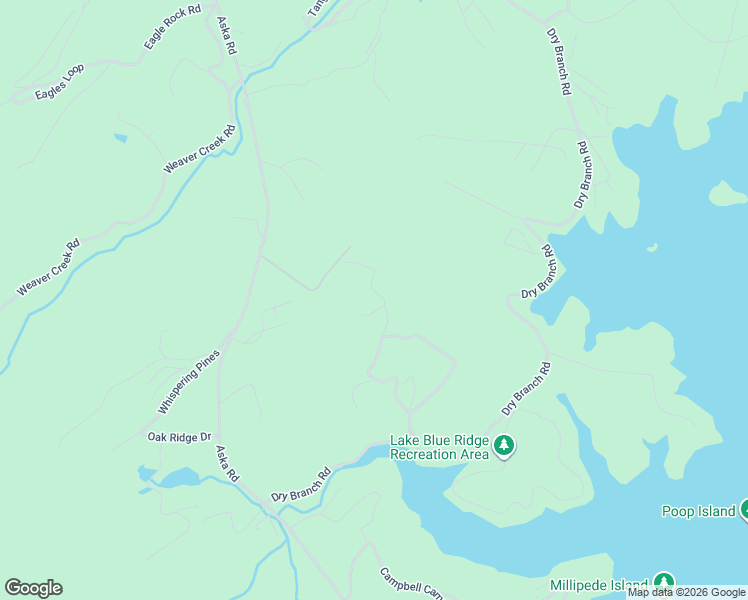 map of restaurants, bars, coffee shops, grocery stores, and more near 195 Deer Hunter Trail in Blue Ridge