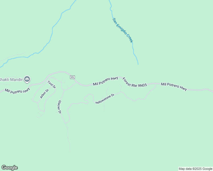 map of restaurants, bars, coffee shops, grocery stores, and more near 2721 Bryce Court in Frazier Park