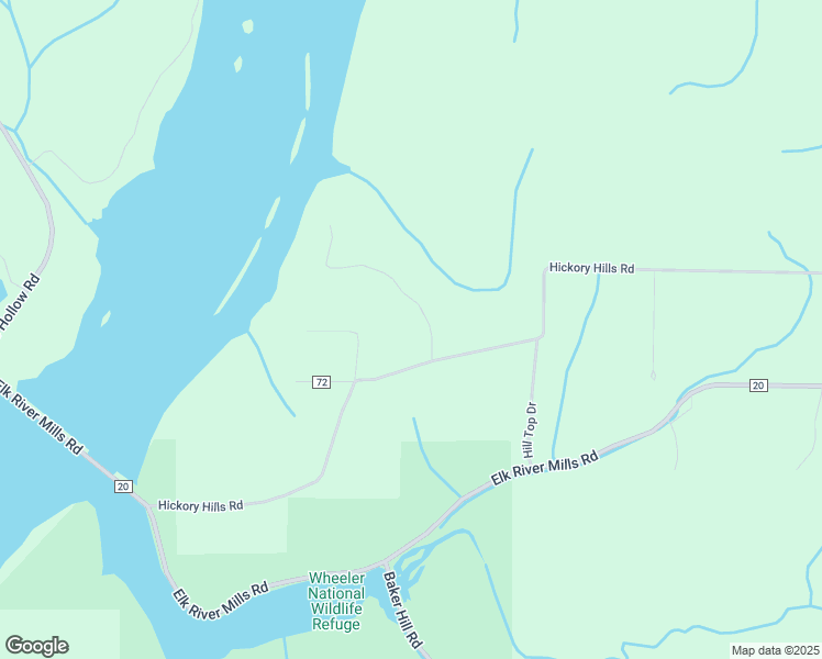 map of restaurants, bars, coffee shops, grocery stores, and more near 12100 River View Drive in Athens