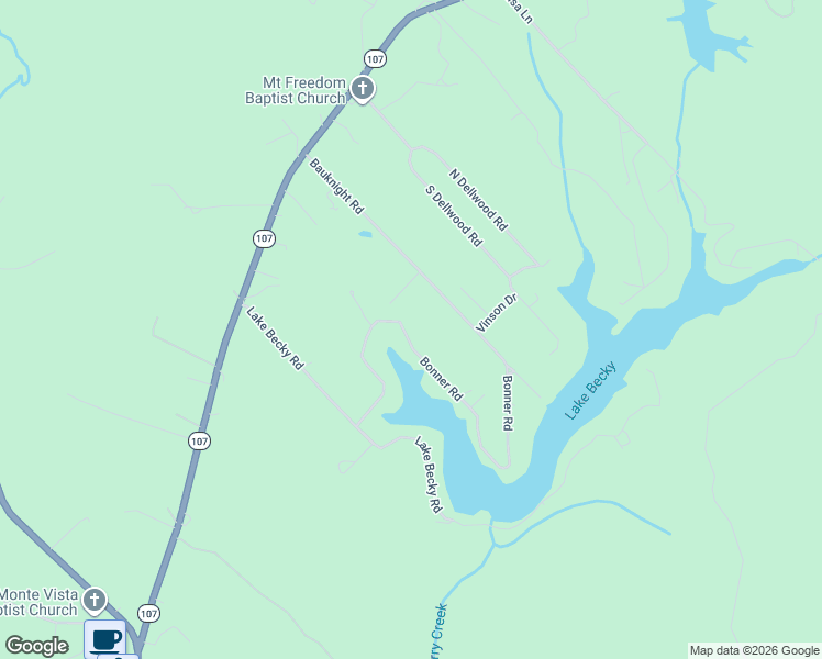 map of restaurants, bars, coffee shops, grocery stores, and more near 320 Bonner Road in Mountain Rest