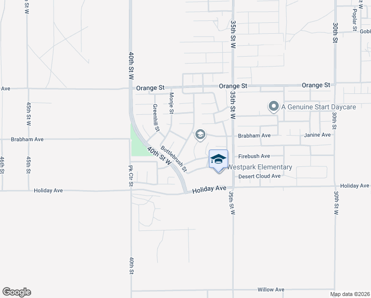 map of restaurants, bars, coffee shops, grocery stores, and more near 2157 Kenyon Court in Rosamond