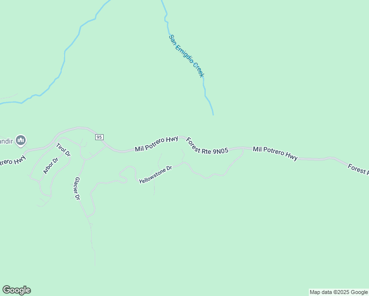 map of restaurants, bars, coffee shops, grocery stores, and more near 2716 Hillcrest Court in Frazier Park