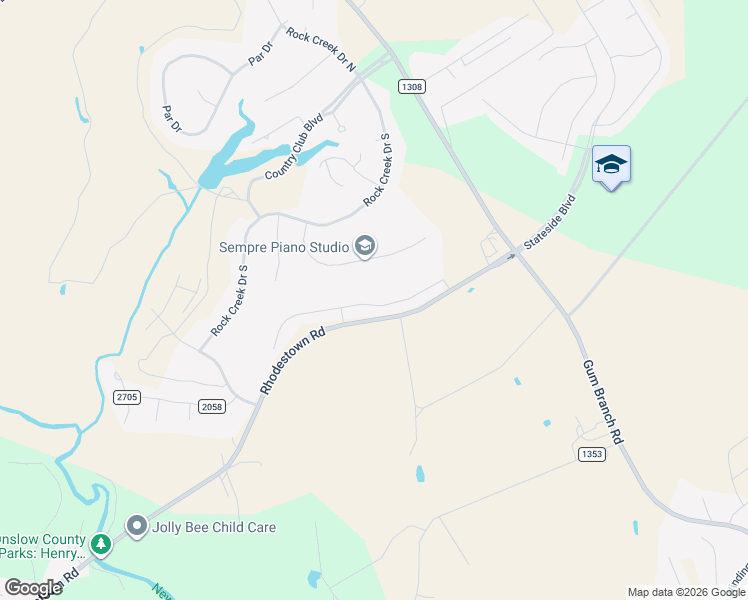 map of restaurants, bars, coffee shops, grocery stores, and more near 209 Holly Grove Court West in Jacksonville