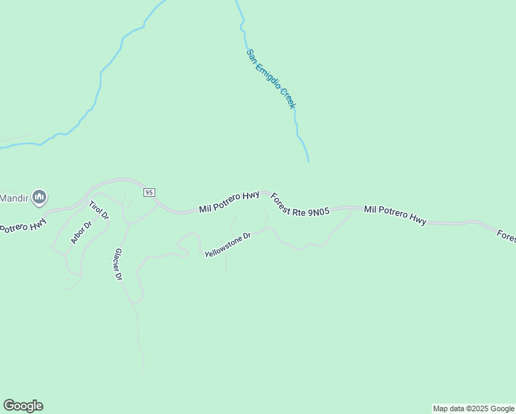 map of restaurants, bars, coffee shops, grocery stores, and more near 2717 Hillcrest Court in Frazier Park