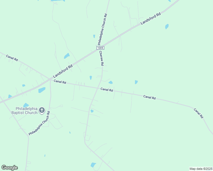 map of restaurants, bars, coffee shops, grocery stores, and more near 4611 Canal Road in Marshville