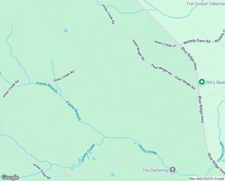 map of restaurants, bars, coffee shops, grocery stores, and more near 1510 Serena Road in Blairsville
