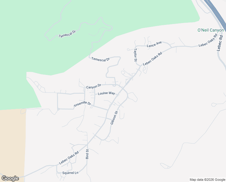 map of restaurants, bars, coffee shops, grocery stores, and more near 712 Canyon Drive in Lebec